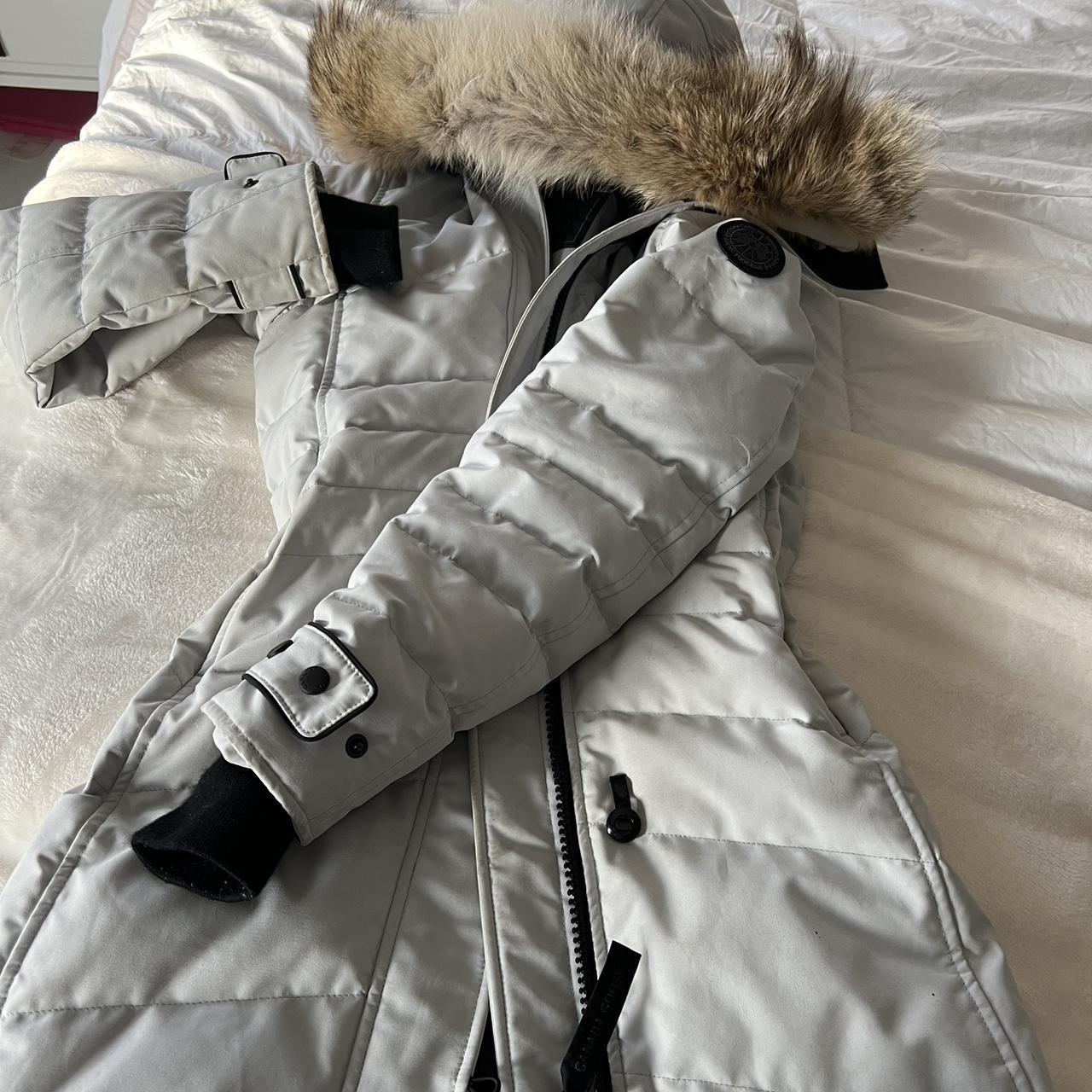 Canada goose lorette parka silverbirch best sale