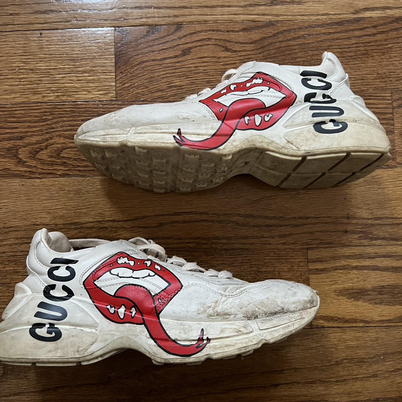 Gucci sale trainers lips