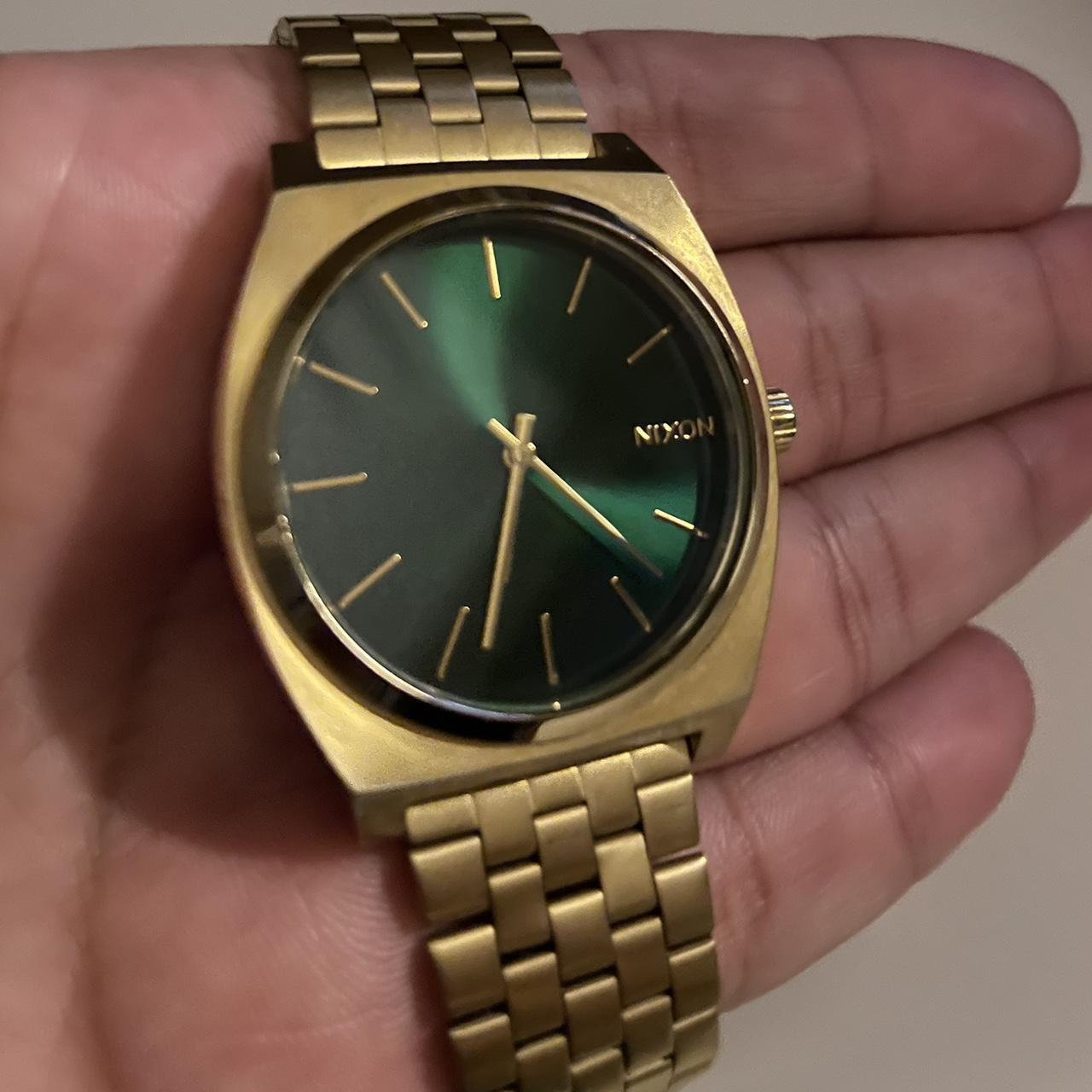 Nixon men's gold on sale watches