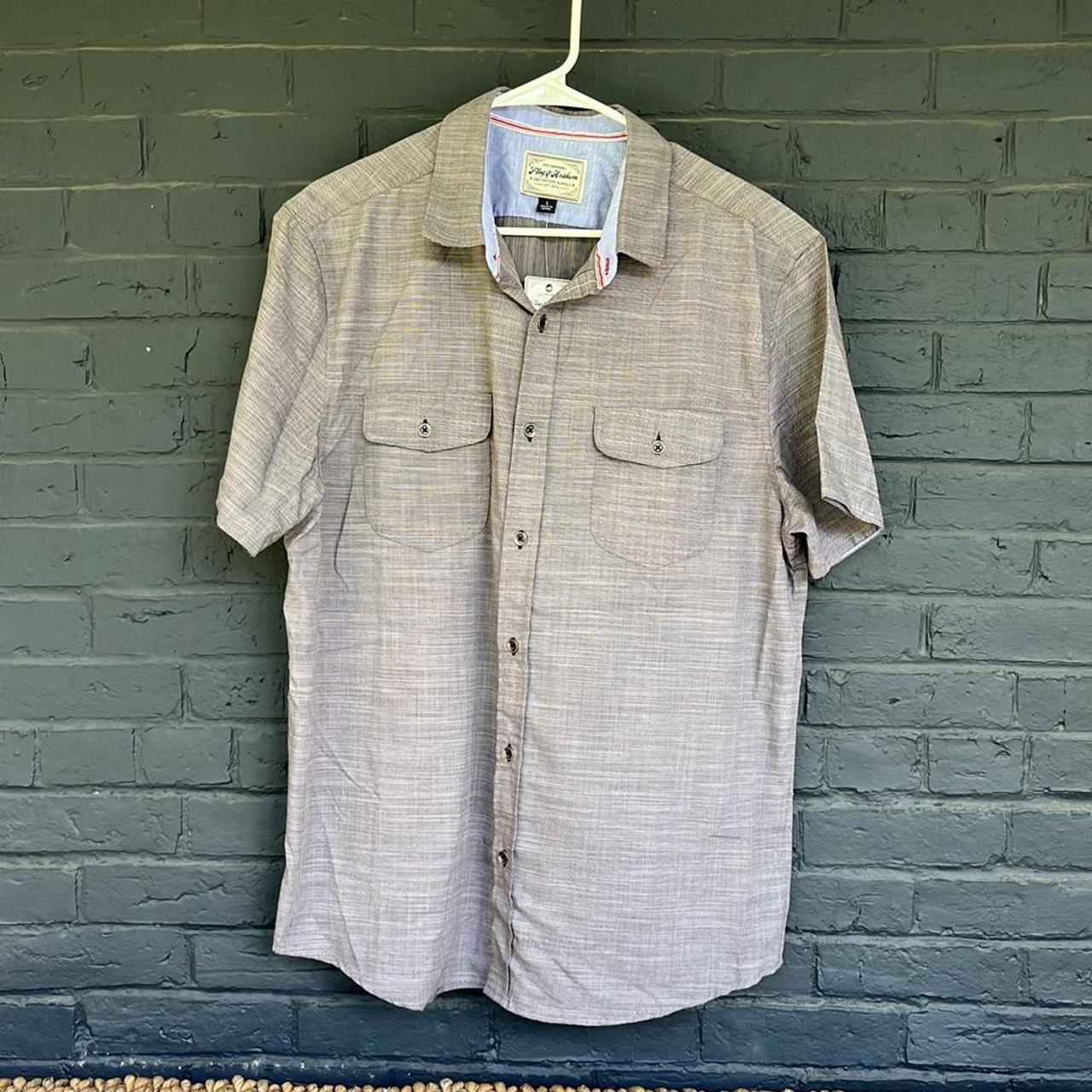 Brand New with Tags Flag & Anthem Men’s Button Down... - Depop