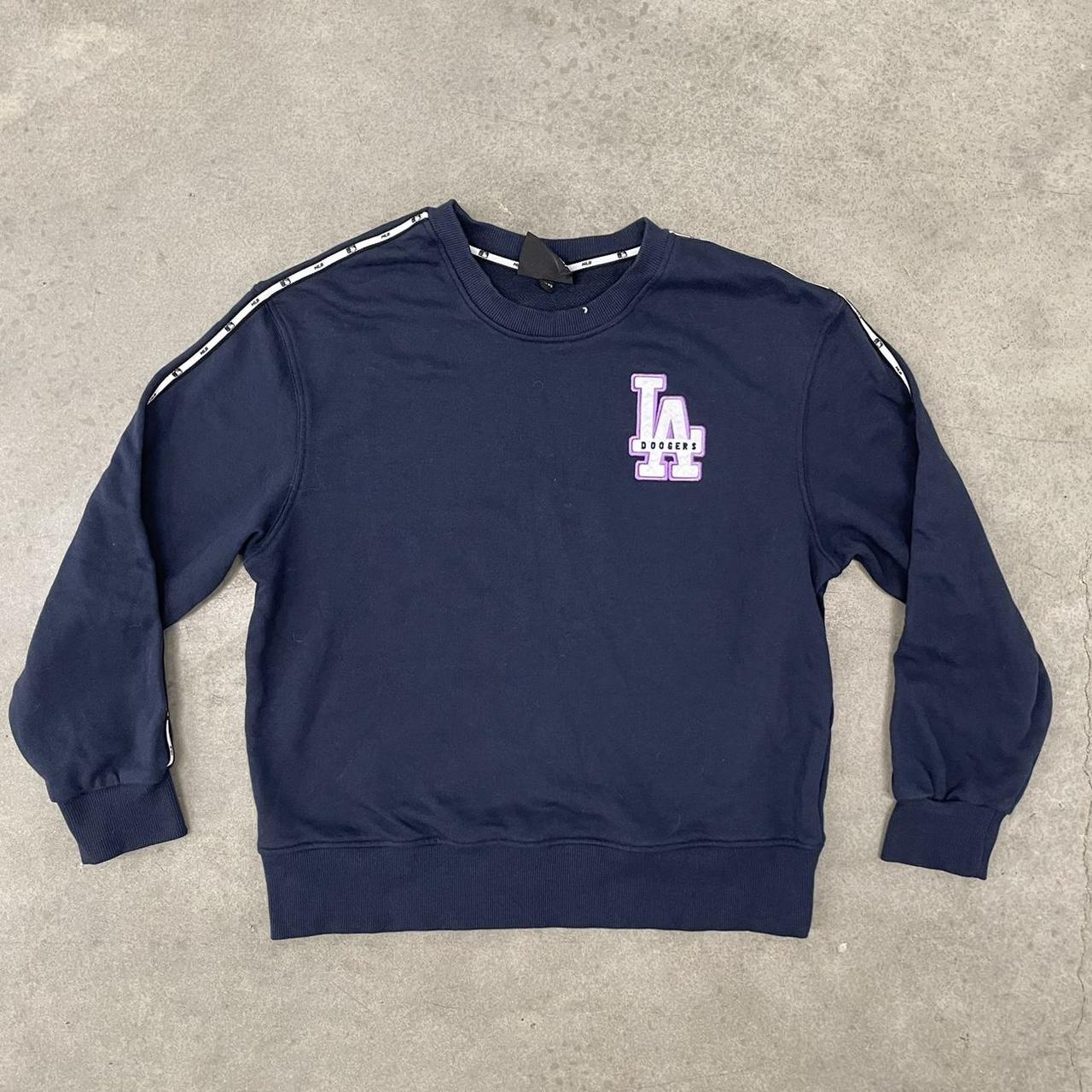 MLB LA Dodgers Crewneck | MLB Like Korea , Navy...