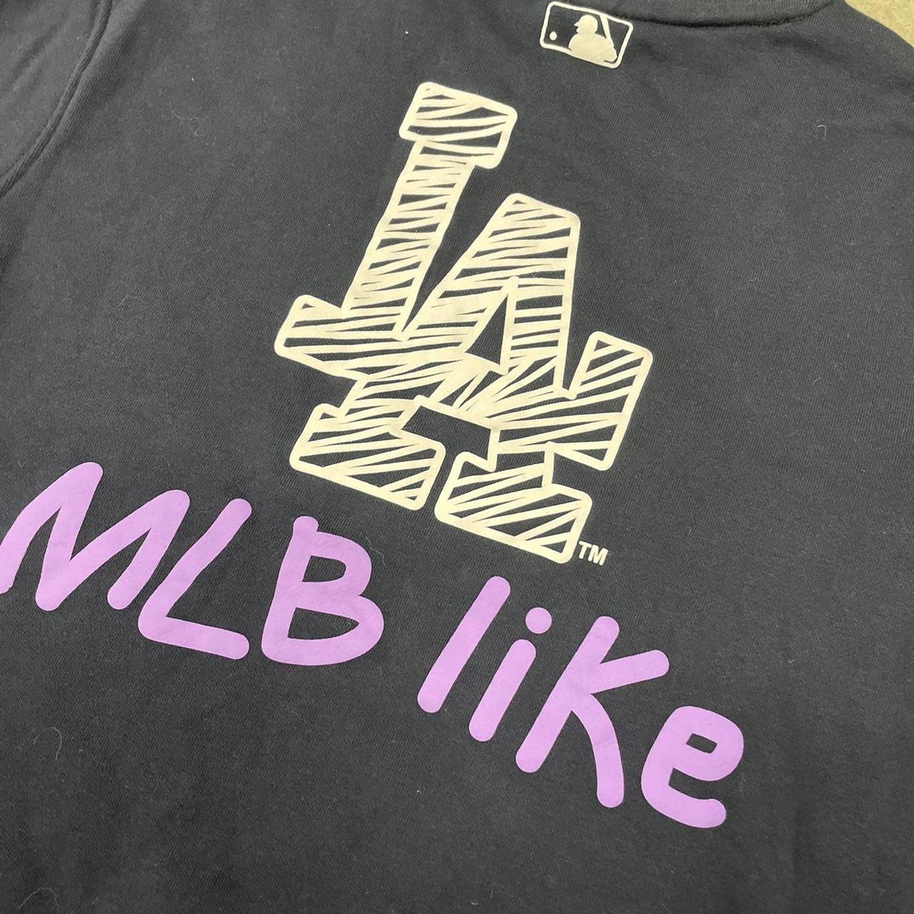 MLB LA Dodgers Crewneck | MLB Like Korea , Navy...