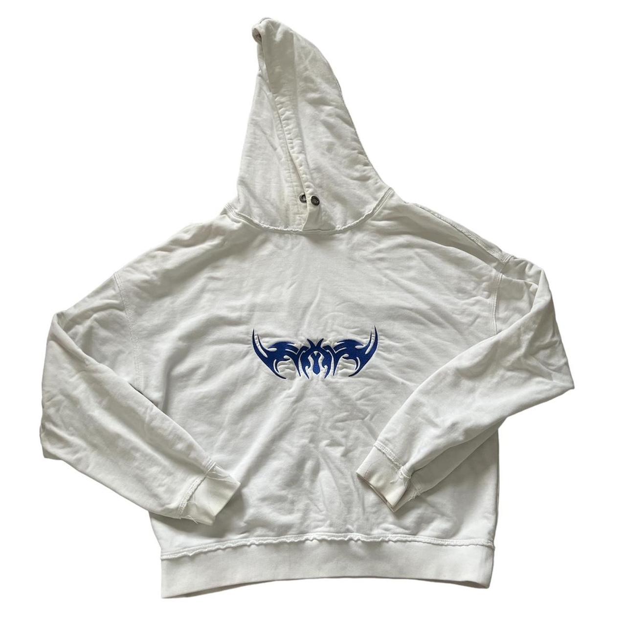 White MISBHV Tribal Hoodie Size M Euphoria. Depop