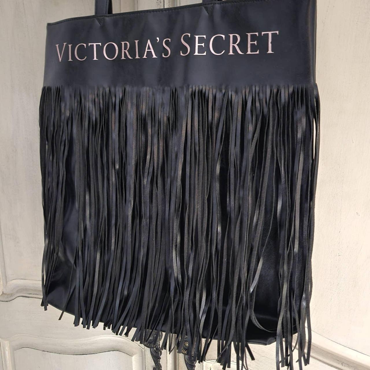 Victoria's Secret Boho Fringe Tote Bag Victoria's - Depop