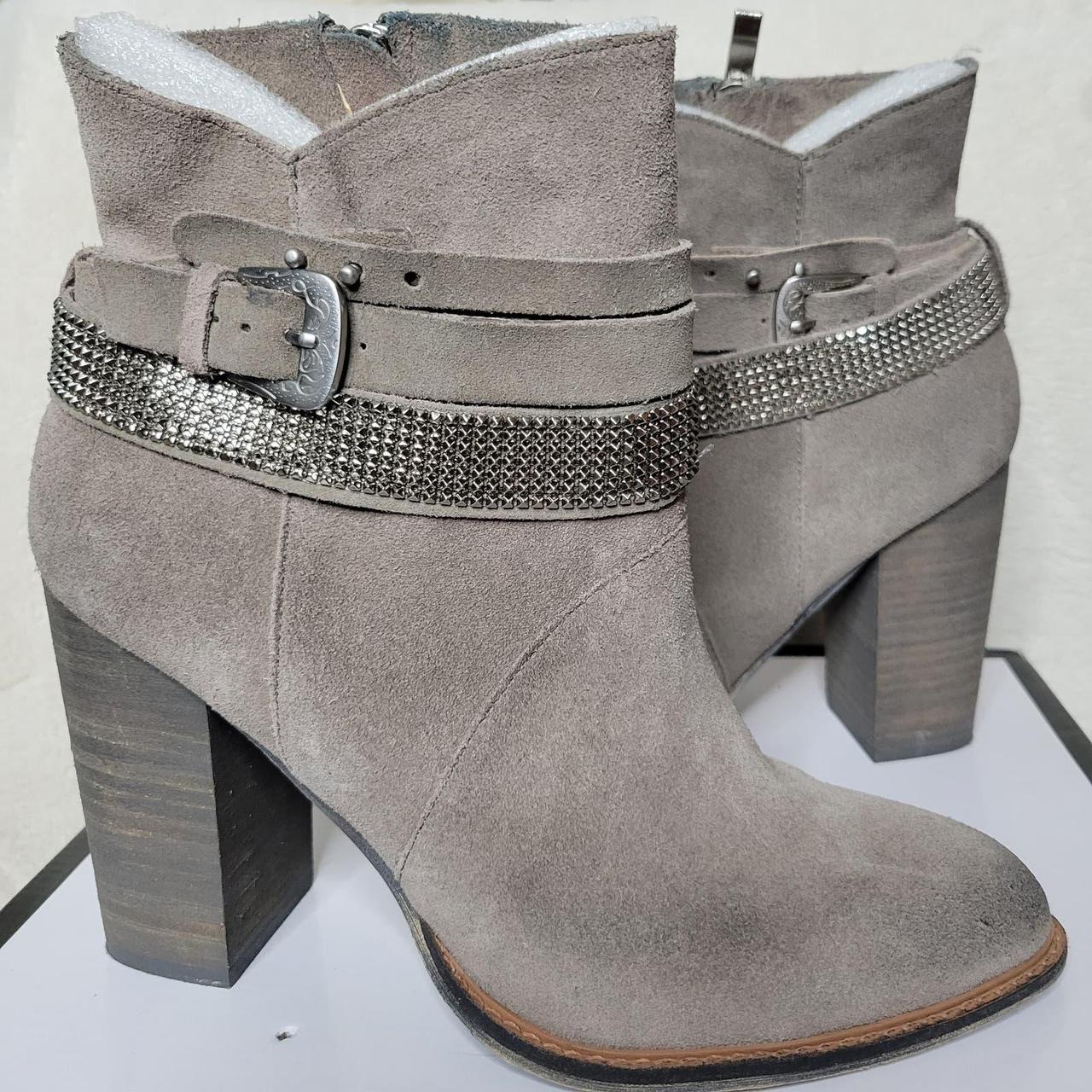 Nine west grey on sale boots