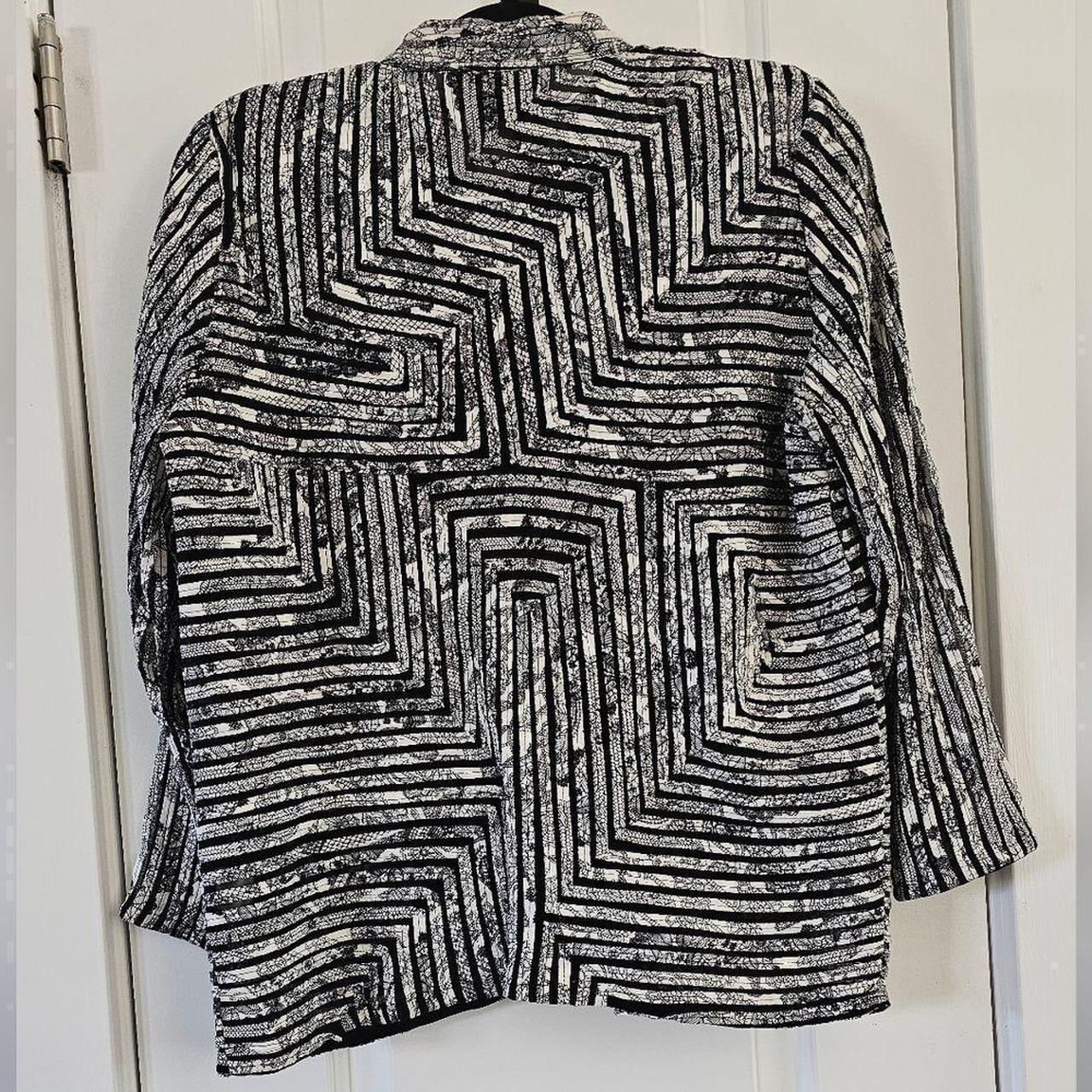 Multiples Women's Lightweight Jacket Jacket - Bla… - image 2