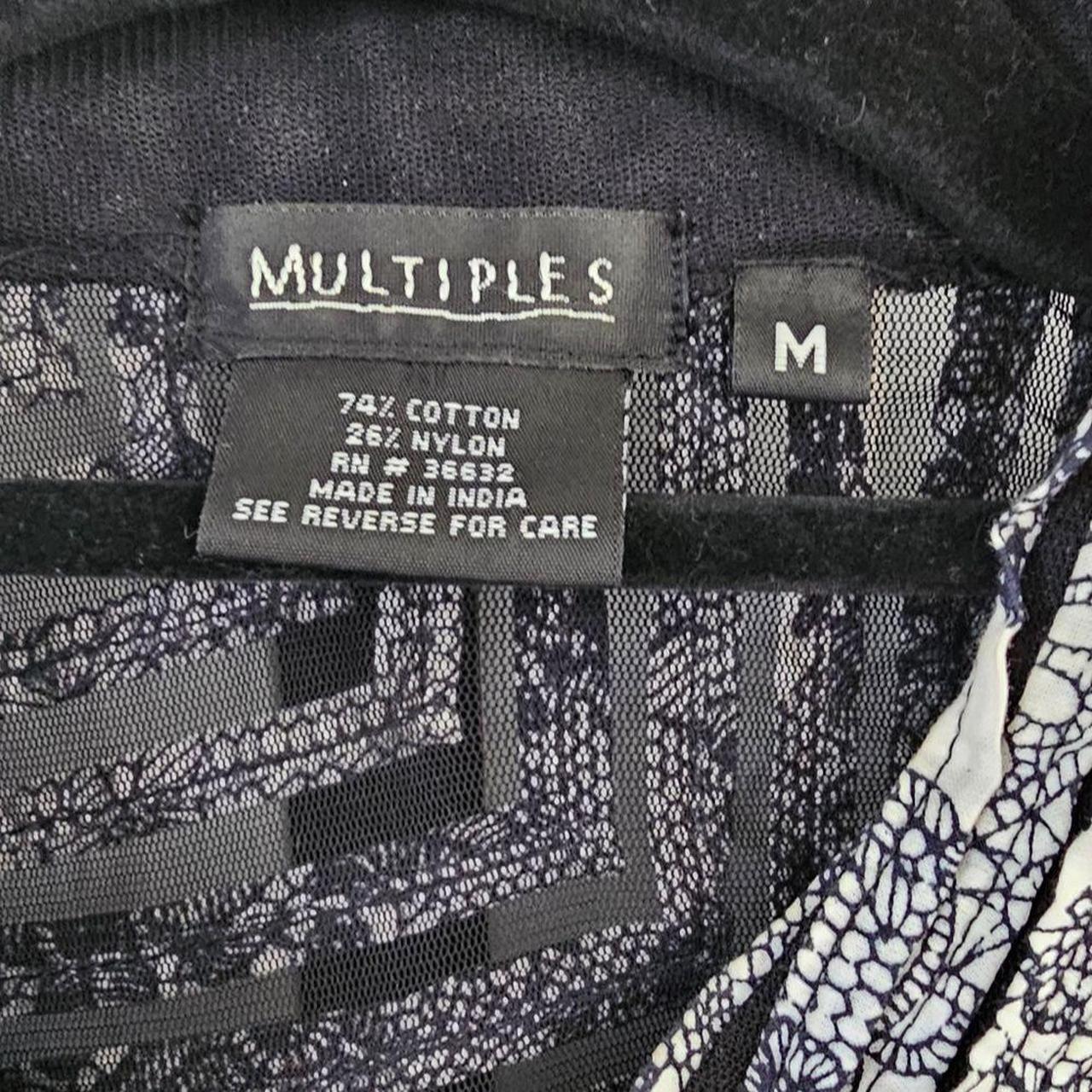 Multiples Women's Lightweight Jacket Jacket - Bla… - image 4