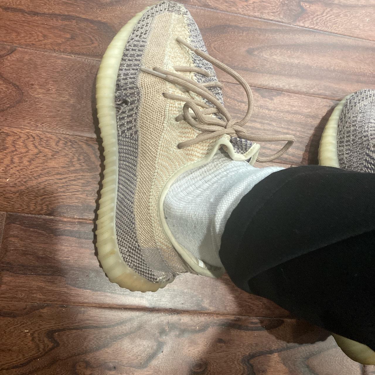 yeezy ash pearl reflective