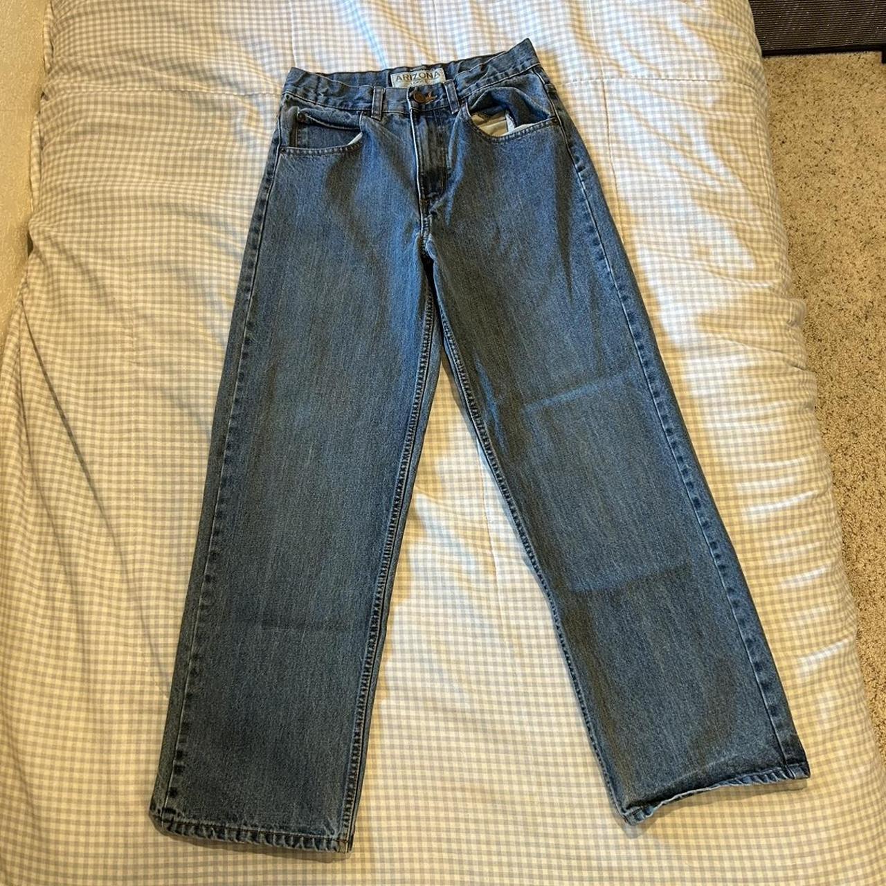 Arizona Men's Blue Jeans | Depop