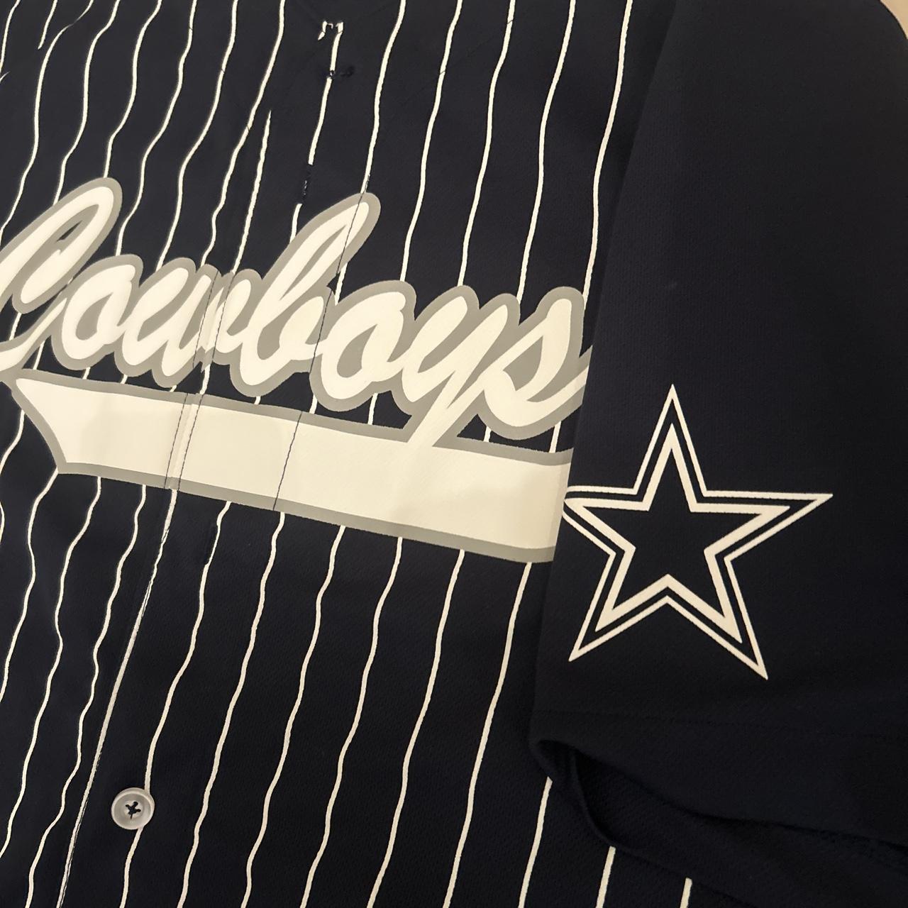 Cowboys Baseball Top- Navy