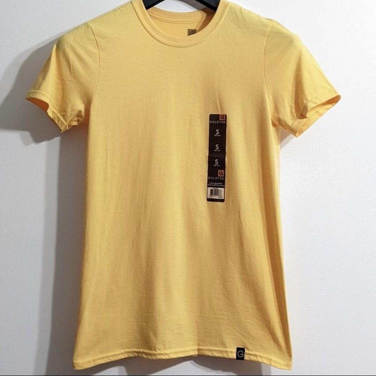 Gold Toe Men's Yellow T-shirt
