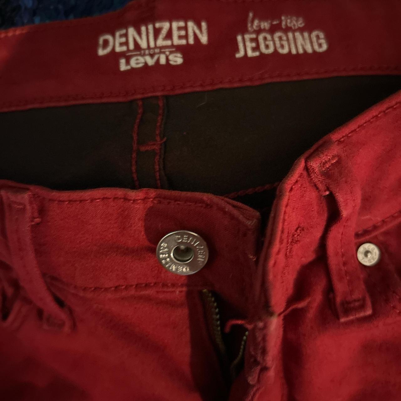 Levi's Women's Jeans - Red - 7 – Red Levi’s low r… - image 3