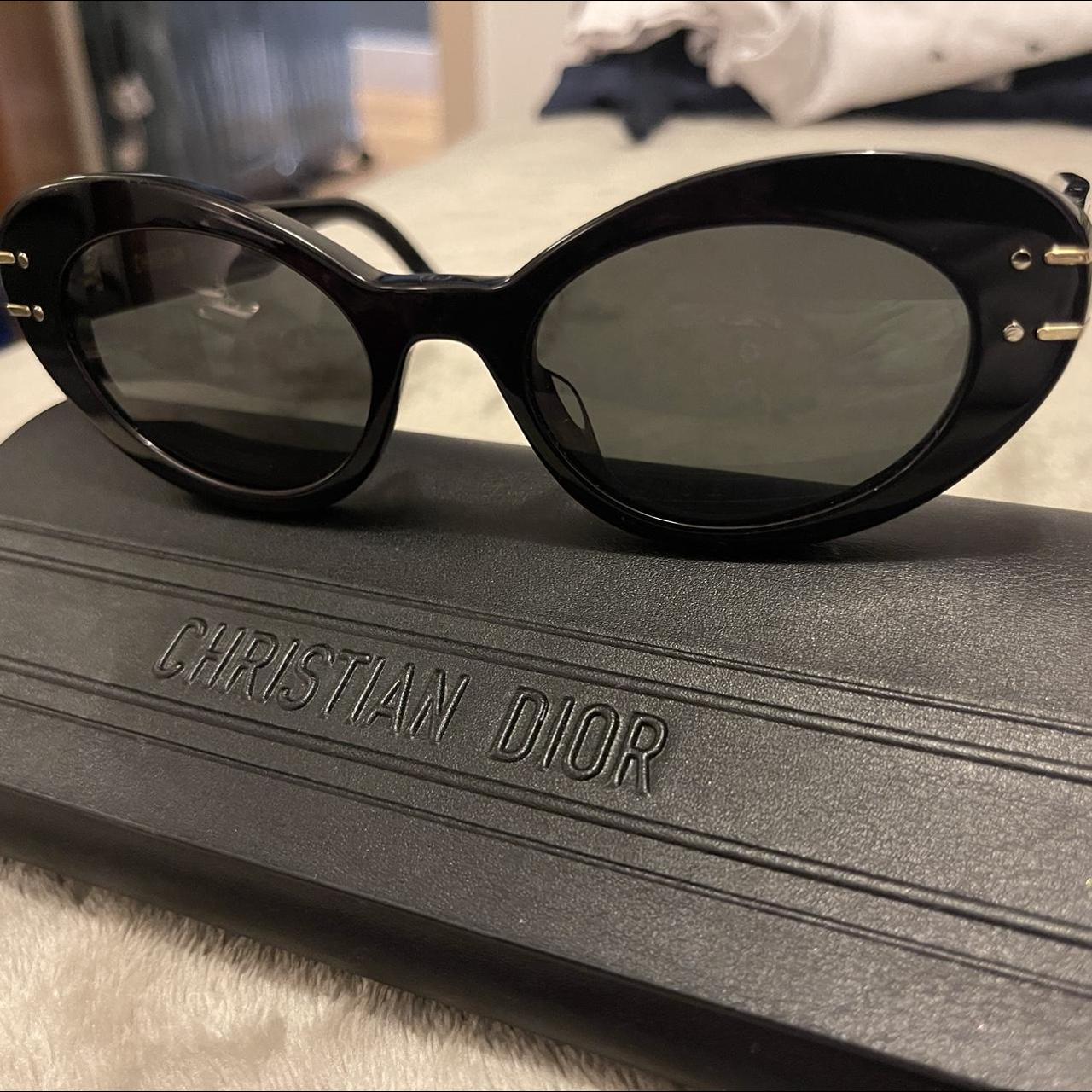 diorchrono sunglasses black