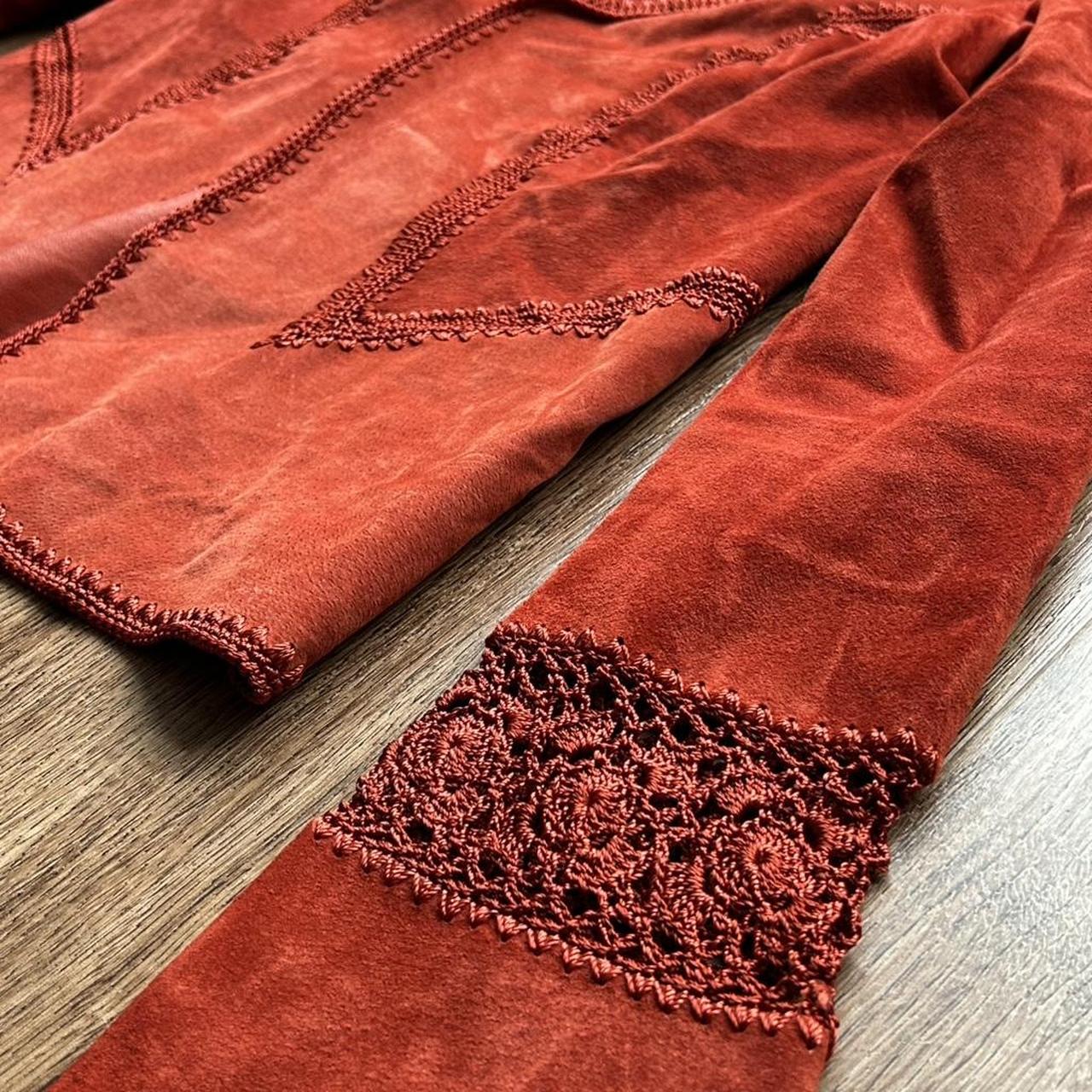 Cache Women's Jacket - Orange/Red - S – Caché rus… - image 3