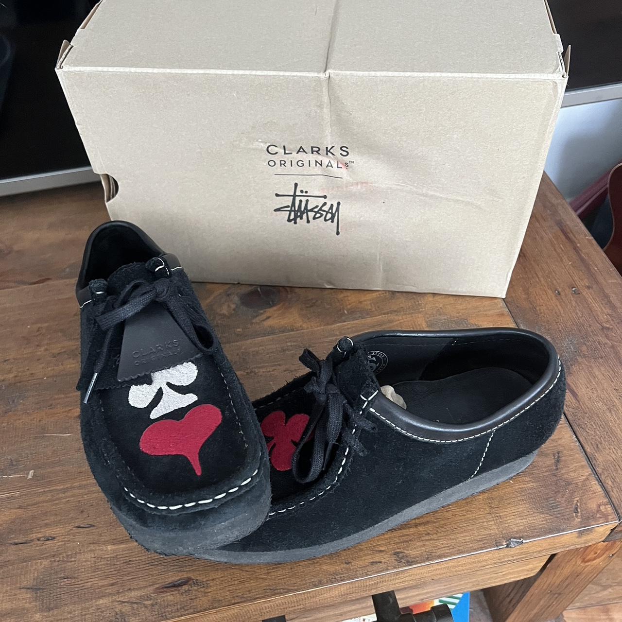 Stussy x clarks wallabee deals