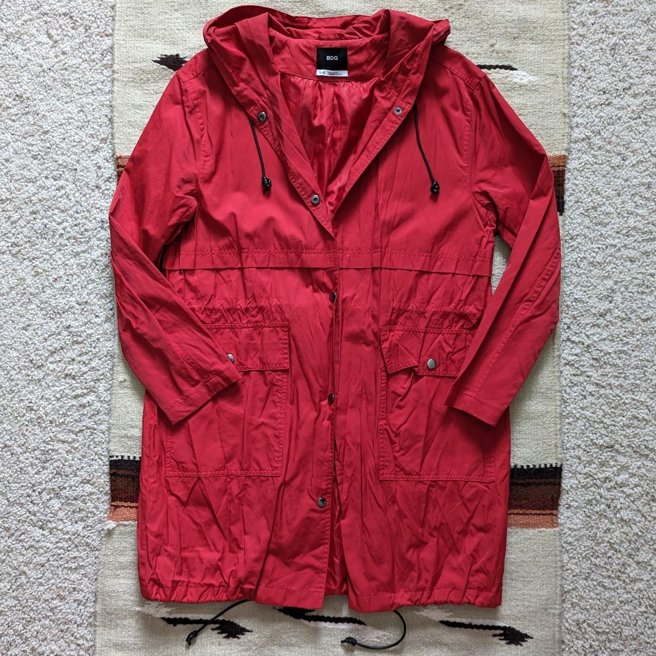 Urban Outfitters Women's Red Jacket Depop