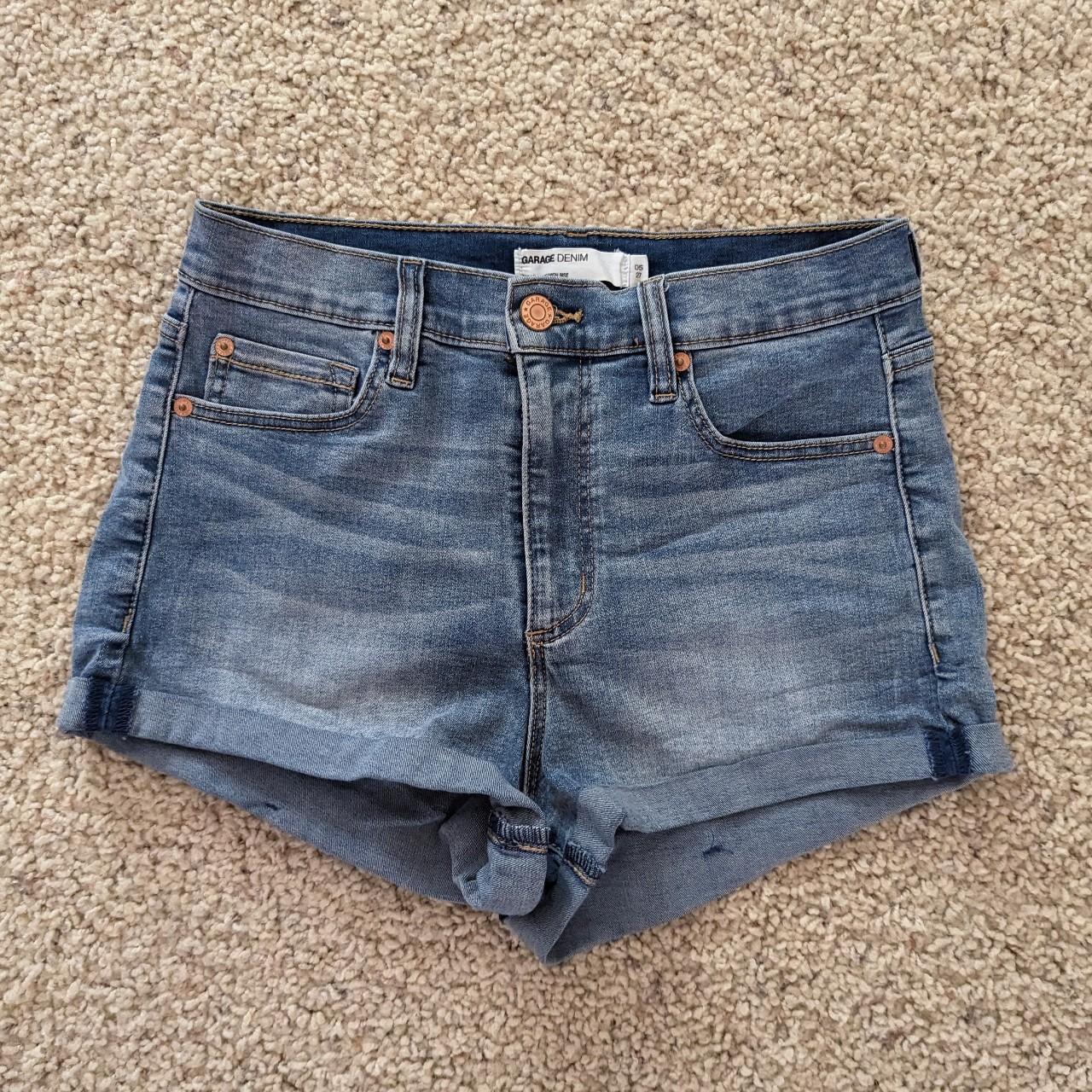 Garage Women's Blue Shorts | Depop