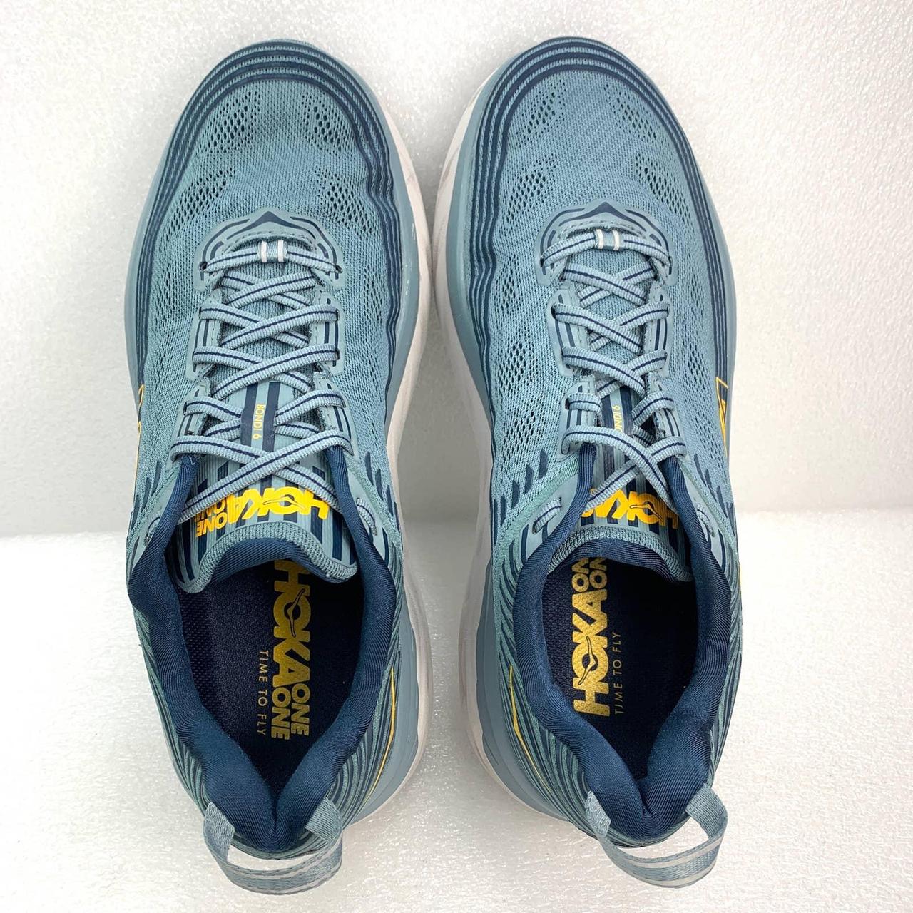 Hoka One One Men's Blue Trainers | Depop