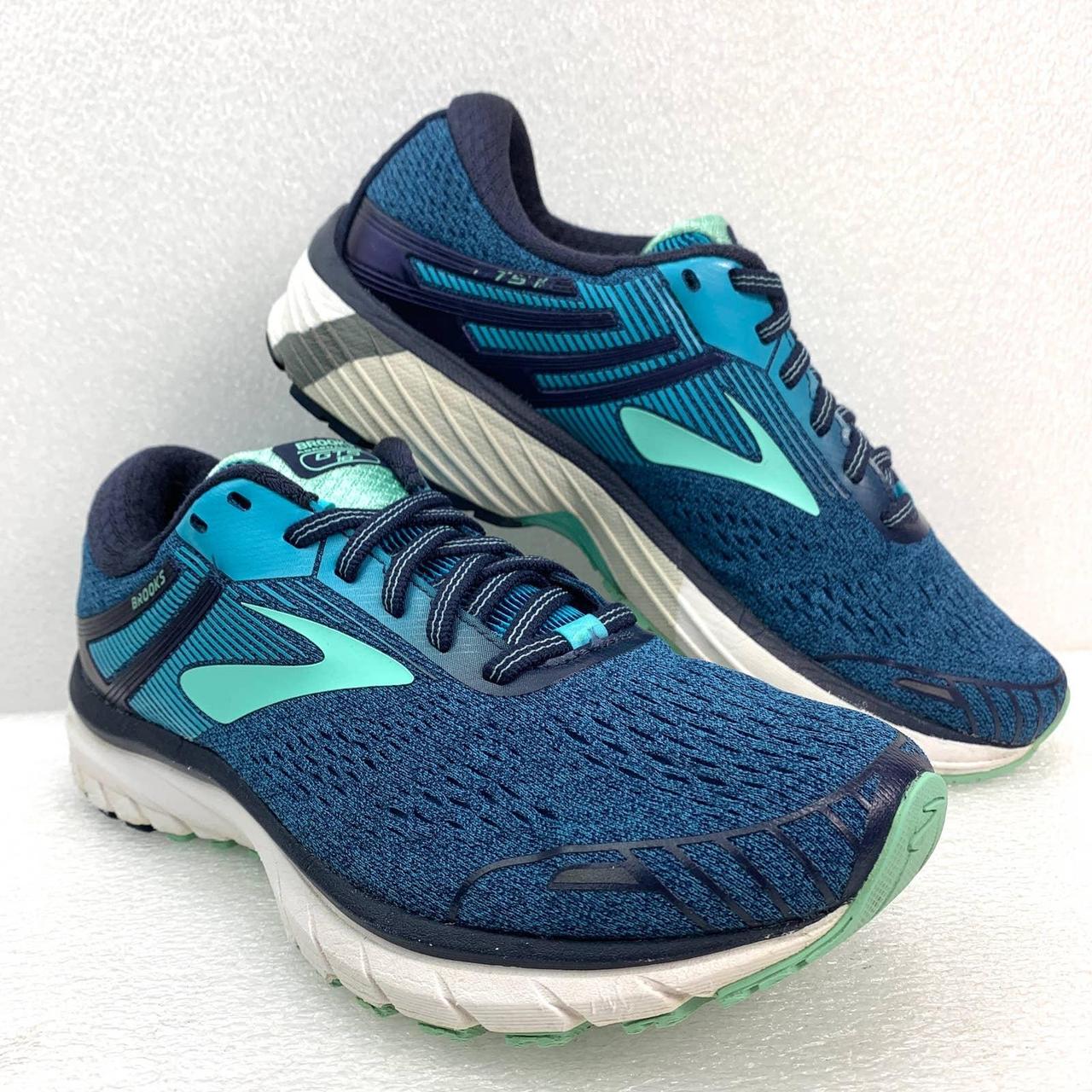 BROOKS Adrenaline GTS 18 Running Shoes in Galaxy... - Depop