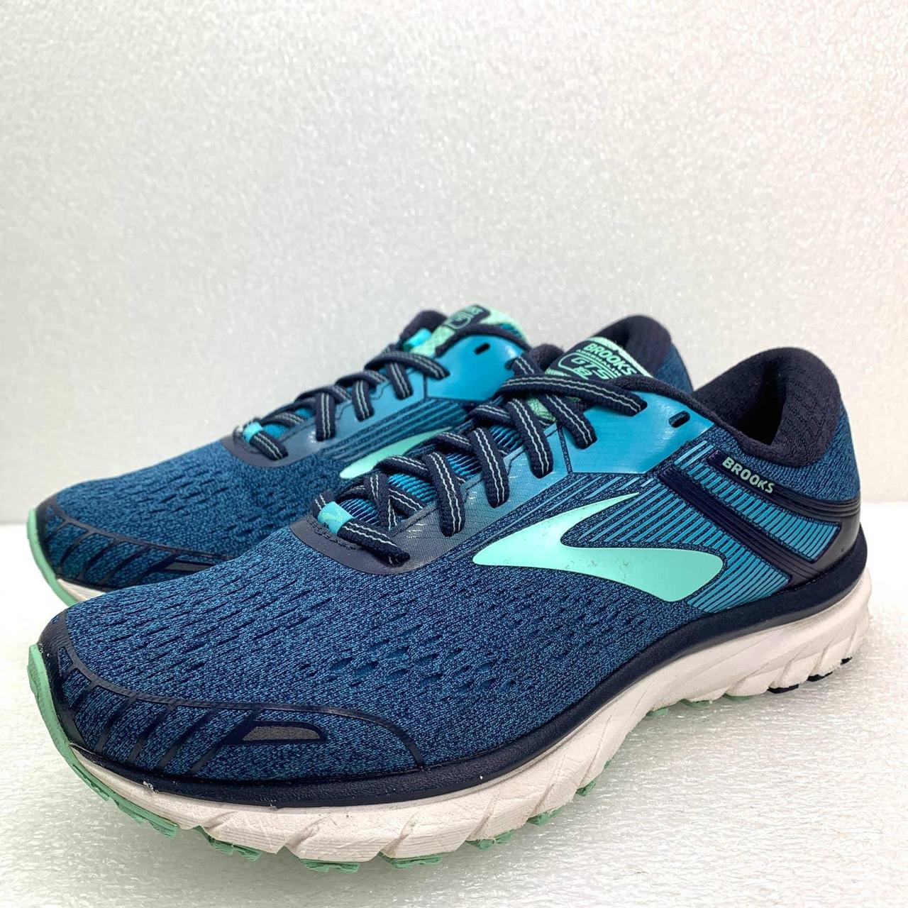 BROOKS Adrenaline GTS 18 Running Shoes in Galaxy... - Depop