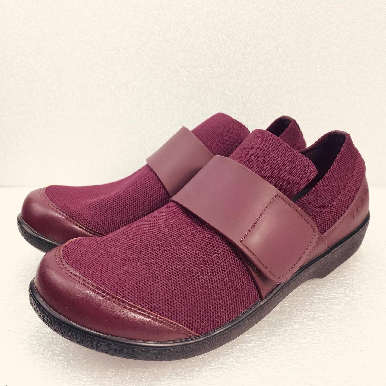 TRAQ By Alegria Qwik Smart Walking Shoes In Wine... - Depop