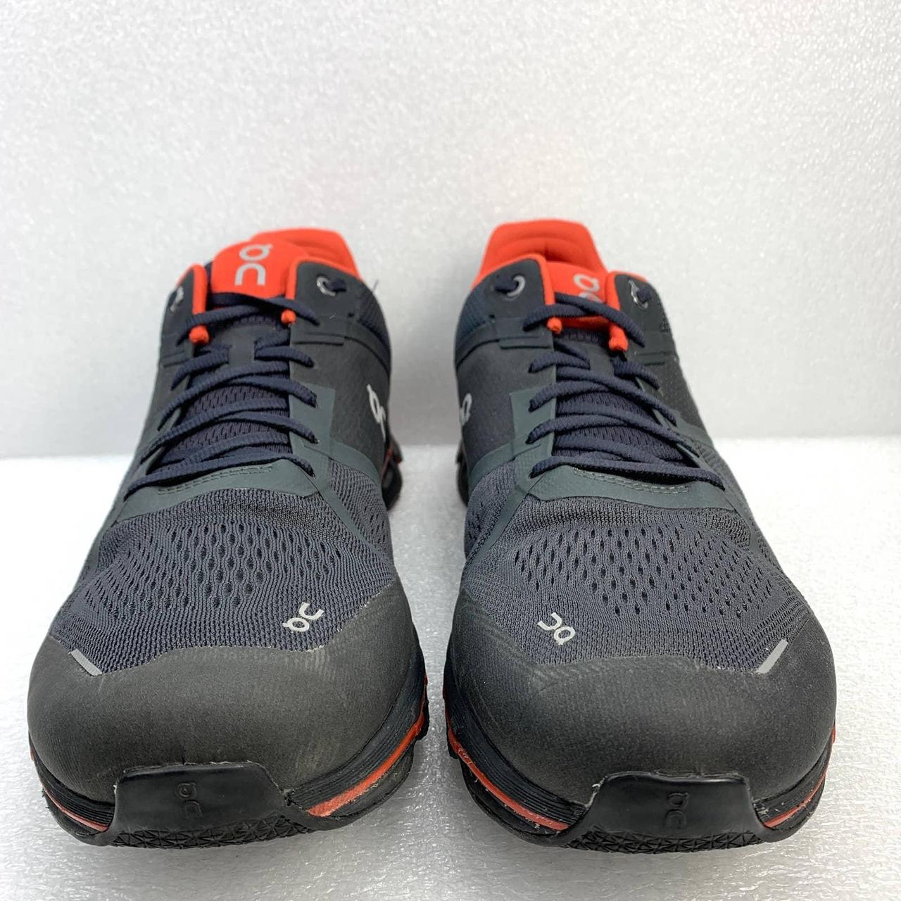 ON Cloudflow Road Running Shoes in Black Shadow Red... Depop