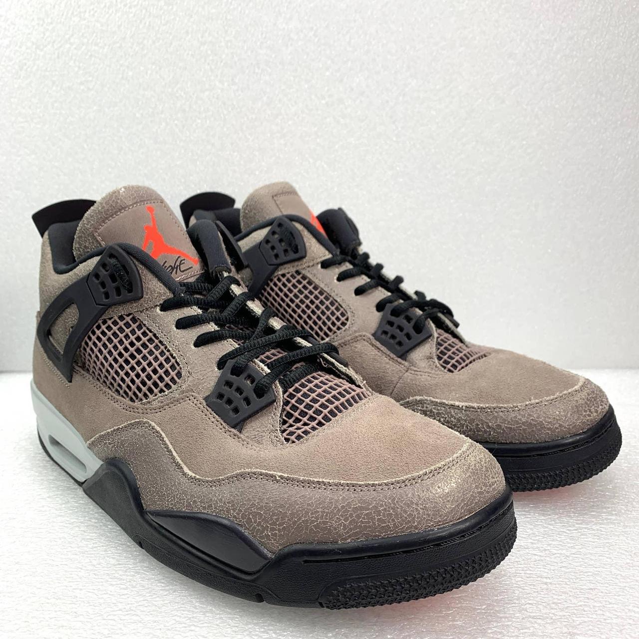 Nike DB0732-200 Jordan 4 Retro Sneaker in Taupe Haze... - Depop