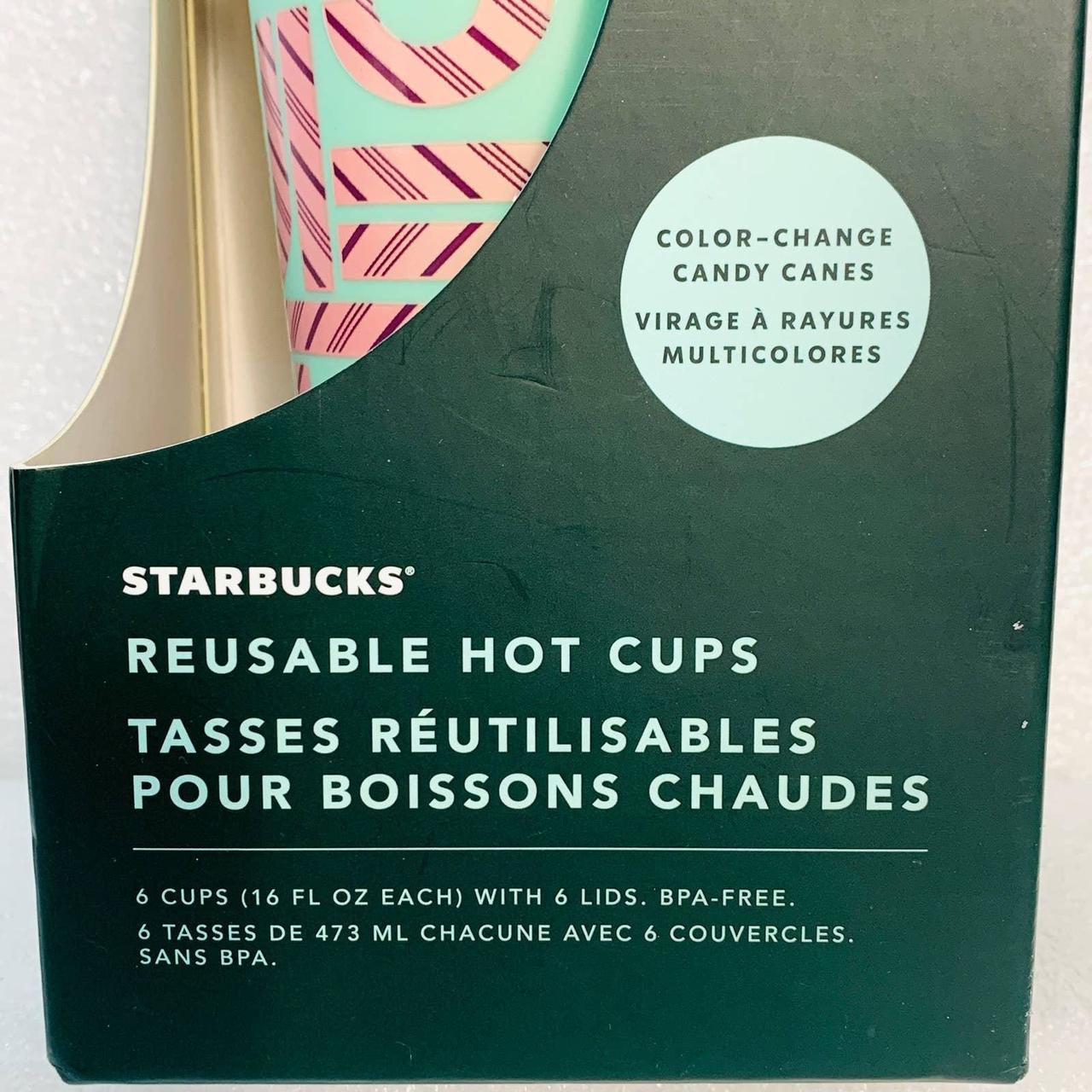 Starbucks Reusable Plastic Hot Cups Holiday 2020 - Depop