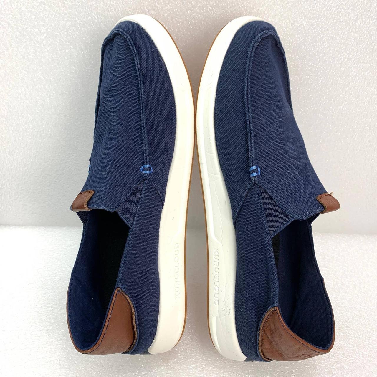 KURU Pace Loafers Casual Shoes in Canvas Blue Size... - Depop