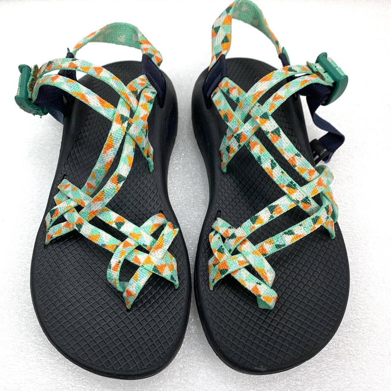 CHACO ZX/2 Double Strap Sandal in Green and