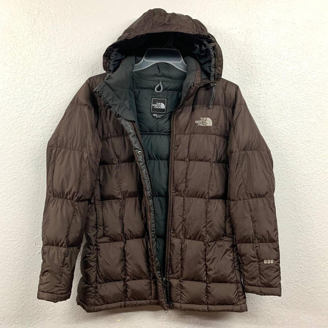 The North Face Hooded 600 Goose Down Fill Puffer... - Depop