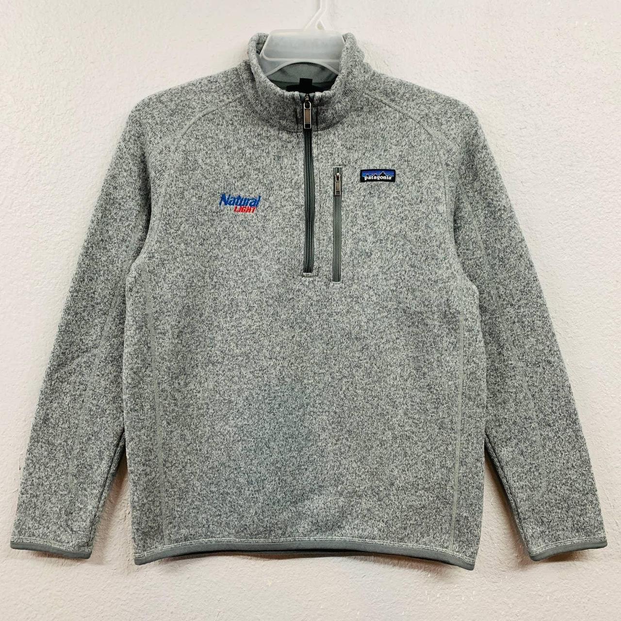 Patagonia Better Sweater 1/4 Zip Fleece Pullover in... - Depop