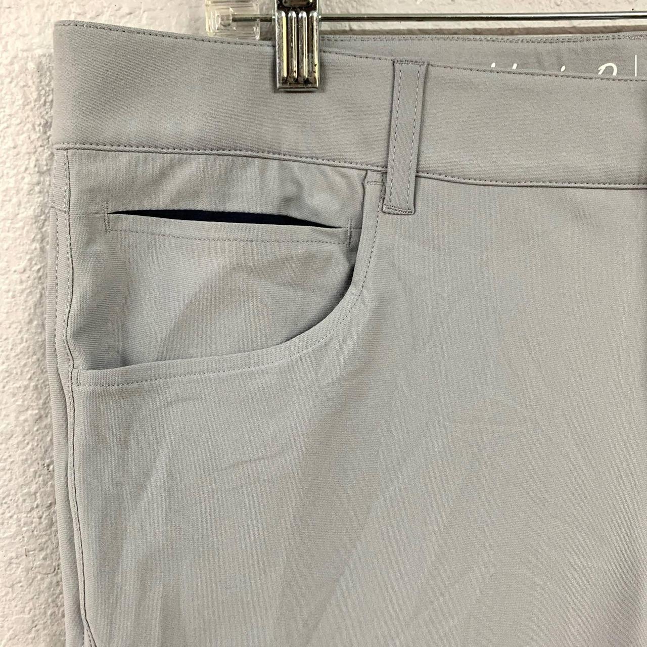 Johnnie-O 5 Pockets Chino Pant in Light Silver Grey... - Depop