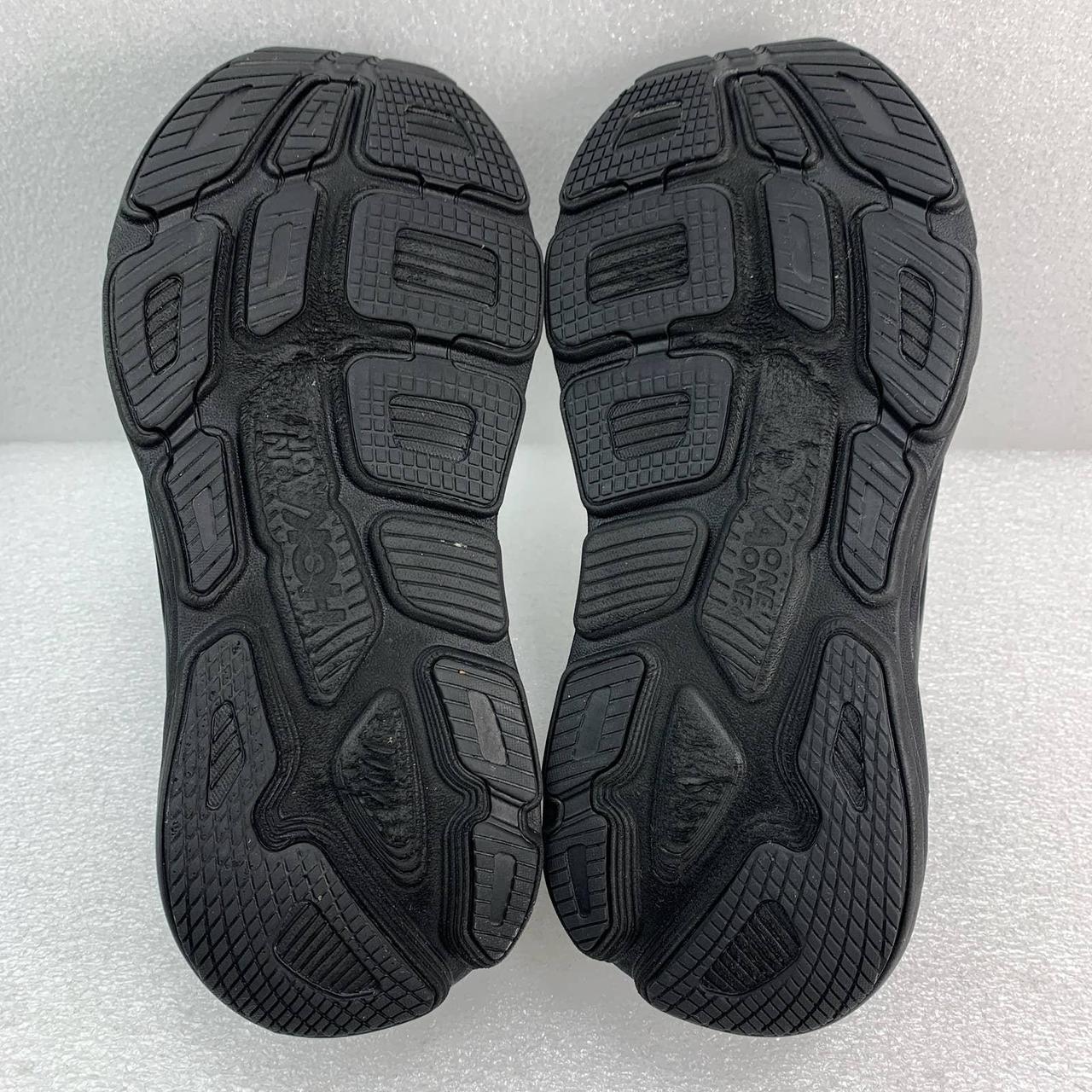 Hoka Bondi 6 Running Shoes in Solid Black Size... - Depop