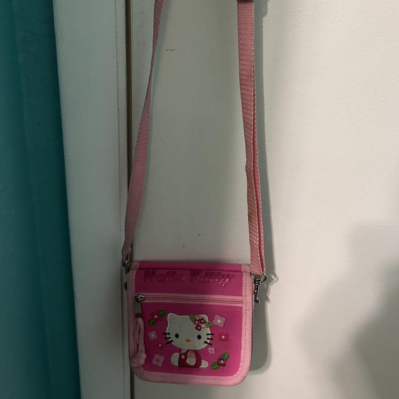 Sanrio hello Kitty Retro Cross Body Bag Corduroy Shoulder Bag Y2K