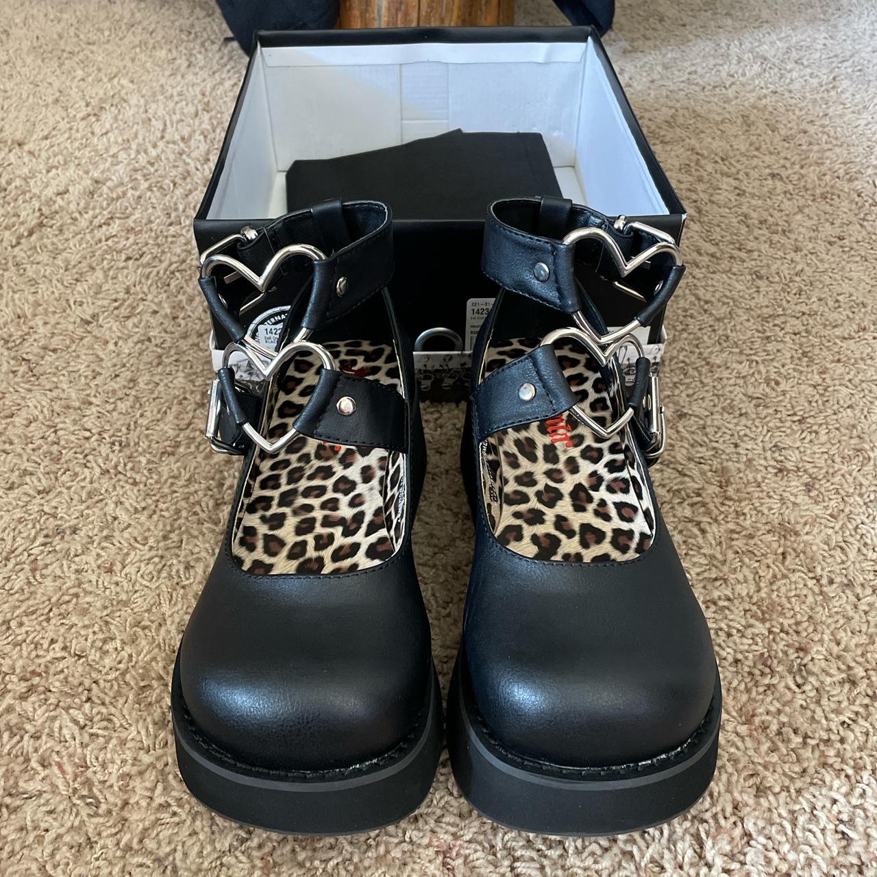 demonia crybaby mary janes black