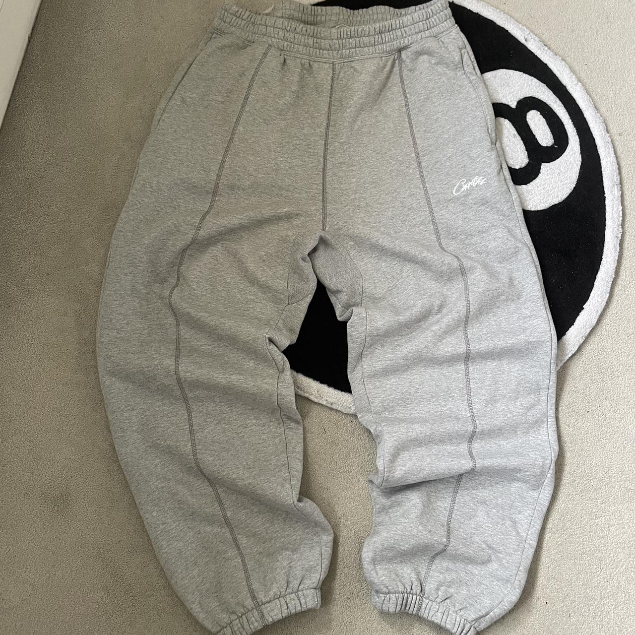 Grey Cortez Joggers Great Baggy Fit Size Large Depop