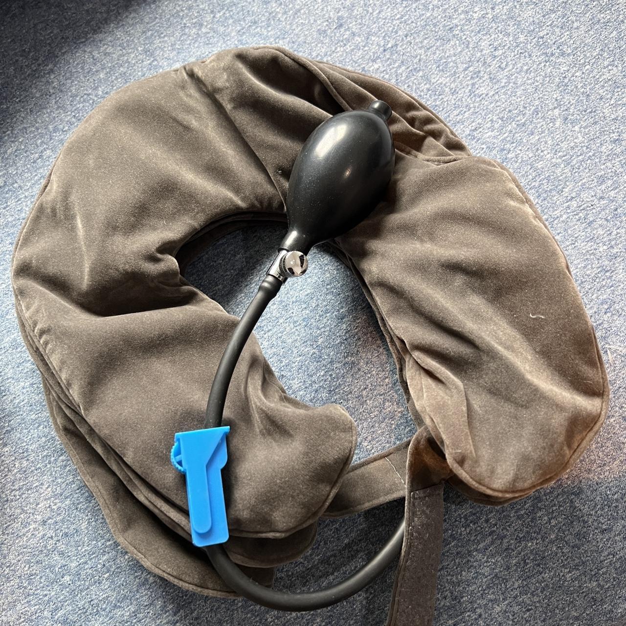 Adjustable Neck Support Pillow Neck Traction for... Depop