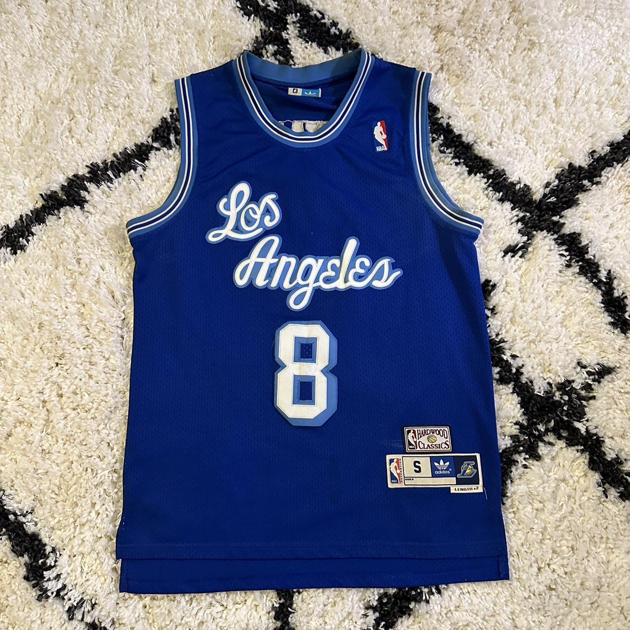 hardwood classics kobe jersey blue
