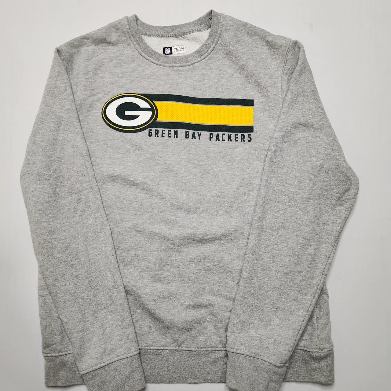 GREEN BAY PACKERS CREW NECK SWEATSHIRT NFL LARGE Depop