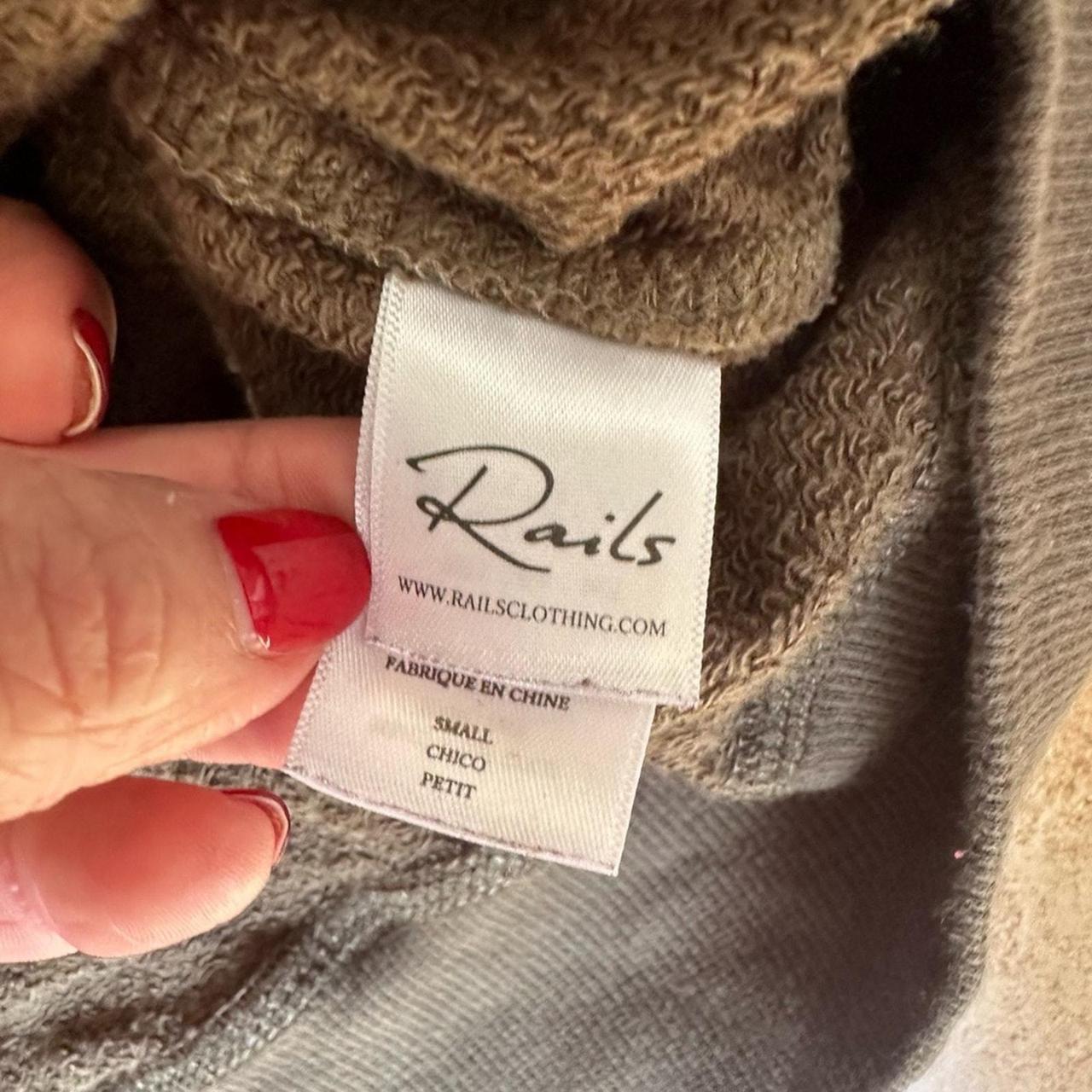 Rails Women's Sweatshirt - Black/Green - S – RAIL… - image 7