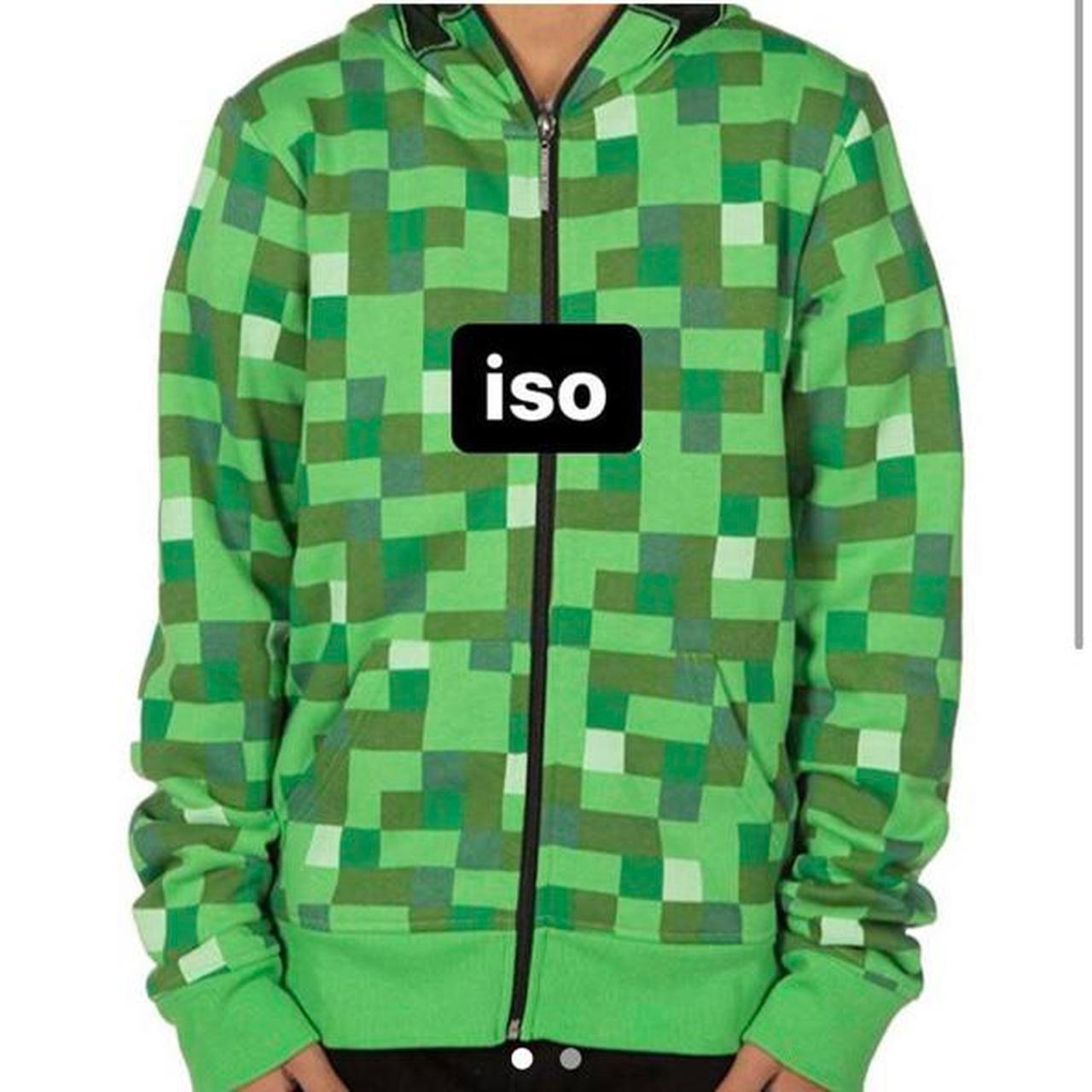 ISO CREEPER MINECRAFT JACKET XL Depop