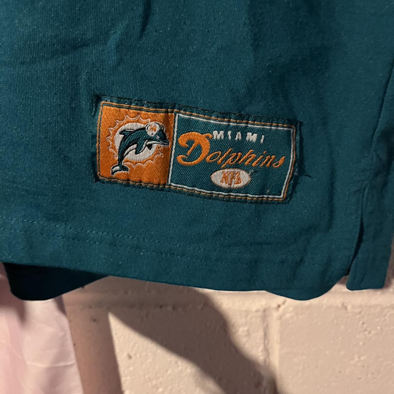 Vintage Y2K Miami Dolphins Hoodie Size: Large - Depop