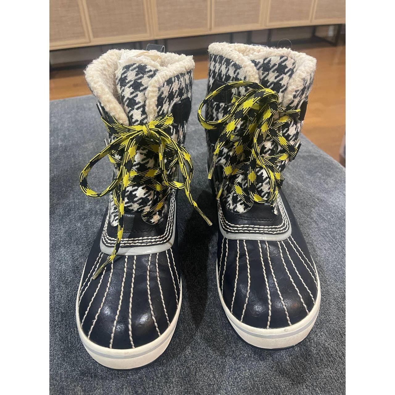 Sorel tivoli hot sale houndstooth boots