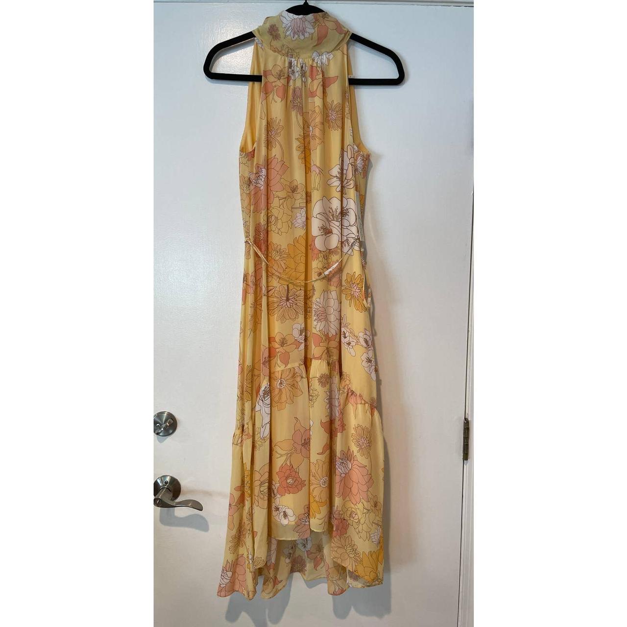 Eliza j clearance yellow floral dress