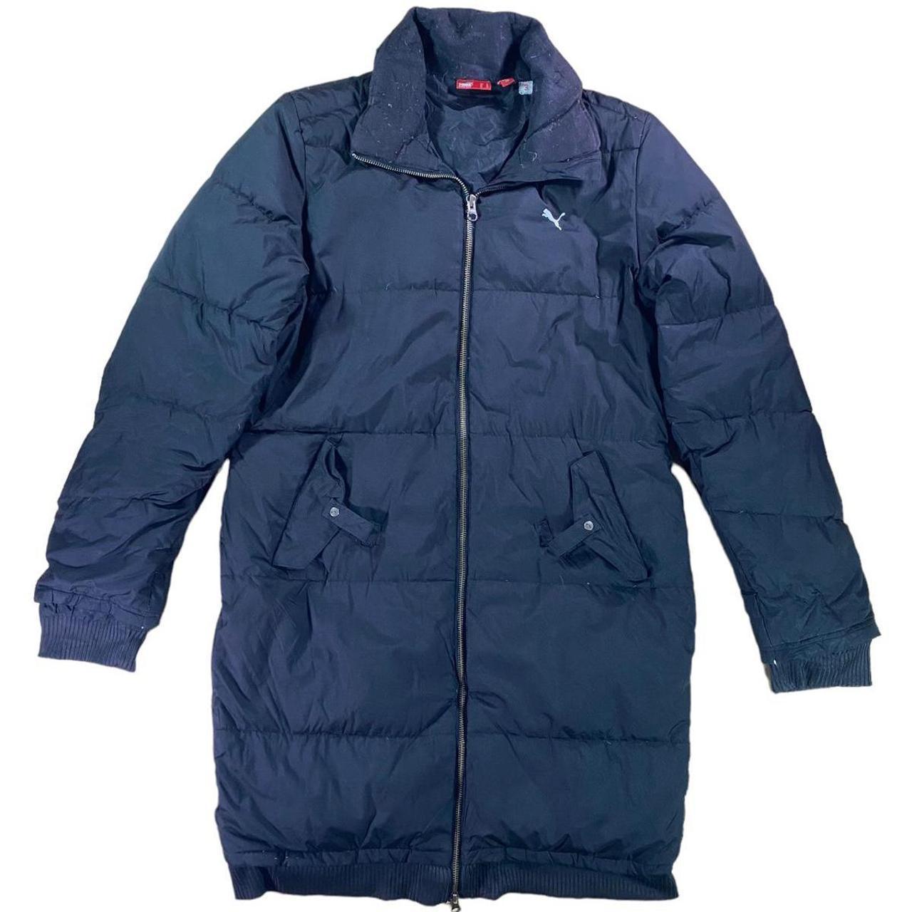 Puma long deals quilted puffer coat