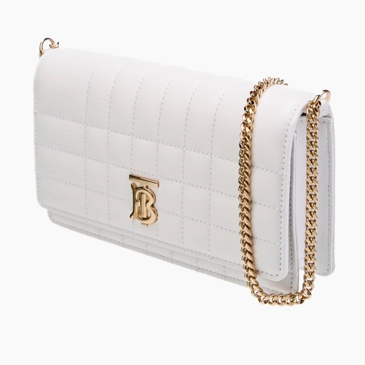 Burberry purse white online