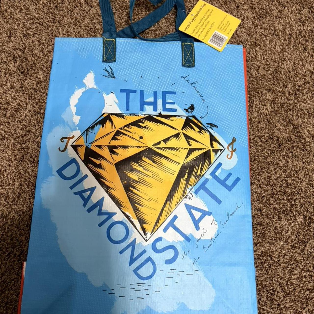 Trader Joe's Women's Bag - Yellow/Multi – Trader … - image 2