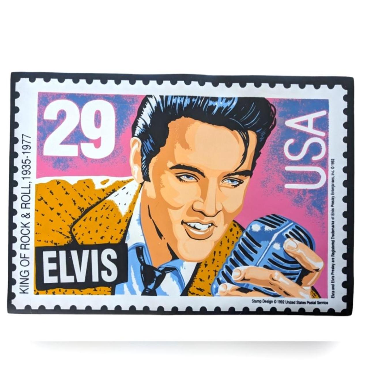 Antique Elvis Presley Stamp, Rare, Good Condition outlet