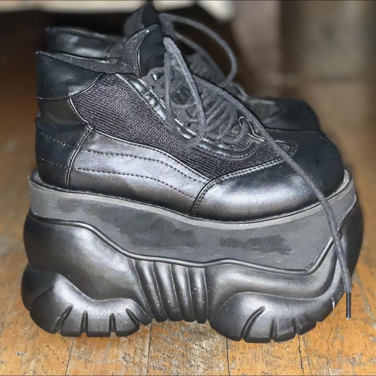 Demonia BOXER-01s✨🖤 Size 7 Vegan Leather Don't | Depop